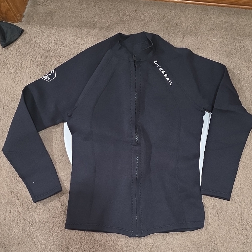 Dive & Sail Women's Black Swim Jacket